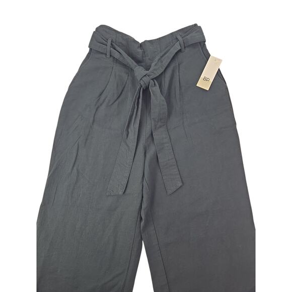BP | Paperbag Waist-Wide Leg-Cropped Pants | Size XS - Picture 2 of 6